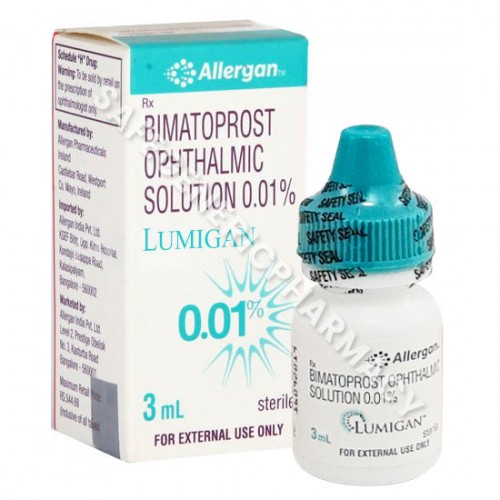 Buy Lumigan Eye Drops 3ml Online At Cheap Price [Genuine]
